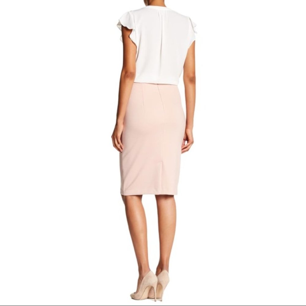 NWT PHILOSOPHY Blush Midi Pencil Skirt - Picture 3 of 3